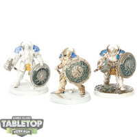 Stormcast Eternals - 3 Annihilators - teilweise bemalt