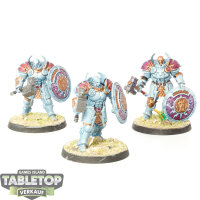Stormcast Eternals - 3 Annihilators - teilweise bemalt