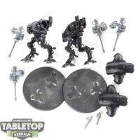 Imperial Knights - 2 x Armiger Helverins - teilweise gebaut