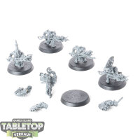 Fyreslayers - 5 x Auric Hearthguard - teilweise gebaut