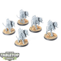 Tyraniden - 5 x Barbgaunts - unbemalt