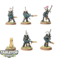 Aeldari - 5x Dark Reapers - bemalt