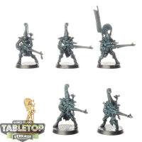 Aeldari - 5x Dire Avengers - teilweise bemalt