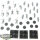 Conquest - 12x Force-Grown Drones - teilweise bemalt
