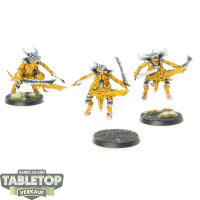 Tyraniden - 3x Tyranid Warriors - bemalt