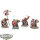 Chaos Dwarfs - 4 x Infernal Guard Command - bemalt