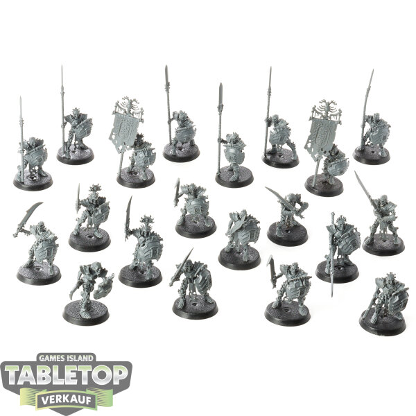 Ossiarch Bonereapers - 20 Mortek Guard - unbemalt