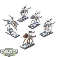 Daughters of Khaine - 5 Doomfire Warlocks - teilweise bemalt
