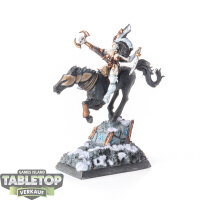 Dark Elves - Mounted Sorceress - bemalt