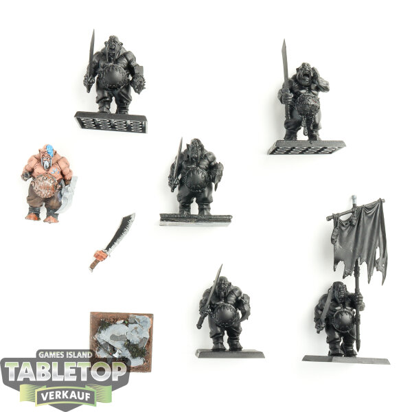 Ogor Mawtribes - 6x Ogor Gluttons - teilweise bemalt