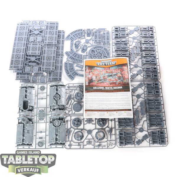 Gelände - Kill Team - Kill Zone Bheta-Decima  - im Gussrahmen