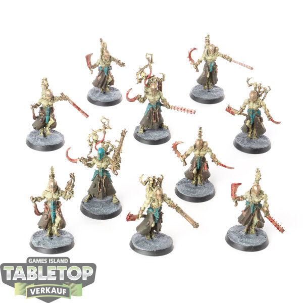 Drukhari - 10 Wracks - teilweise bemalt