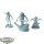 Miniaturen - 3 Adventurer King and his Court Dark Eldar Drow - grundiert