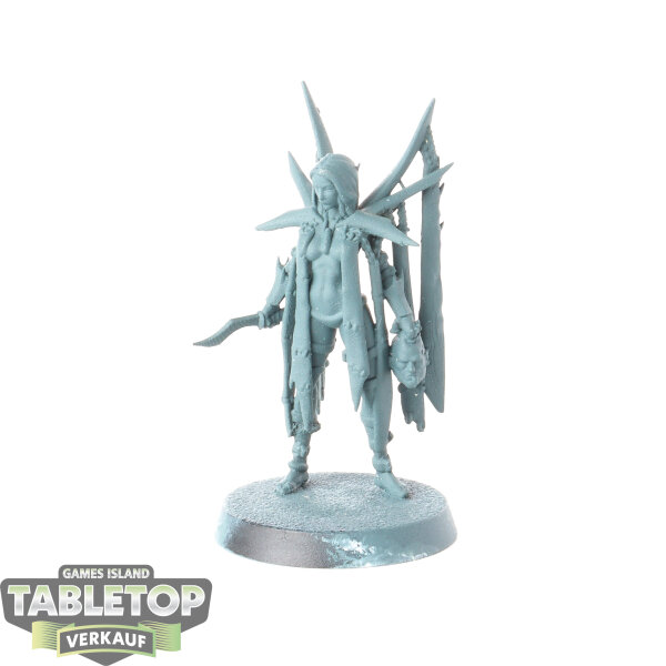 Miniaturen - Elite Mercenary Poisoner Dark Eldar Drow - grundiert
