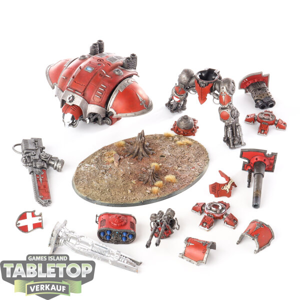 Imperial Knights - Knight Preceptor/Canis Rex - bemalt
