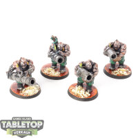 Ogor Mawtribes - 4 Leadbelchers - bemalt