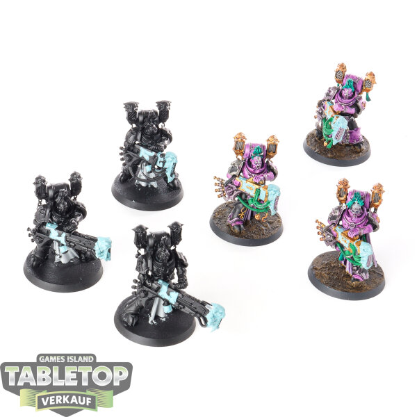 Emperor’s Children - 6 Noise Marines - teilweise bemalt
