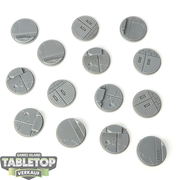 Bases - 14x 35mm Base - unbemalt