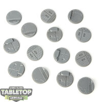 Bases - 14x 35mm Base - unbemalt