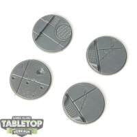 Bases - 4x 50mm Base - unbemalt