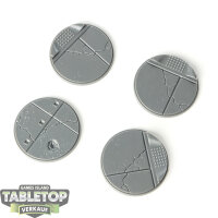 Bases - 4x 50mm Base - unbemalt