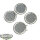 Bases - 4x 50mm Base - im Gussrahmen