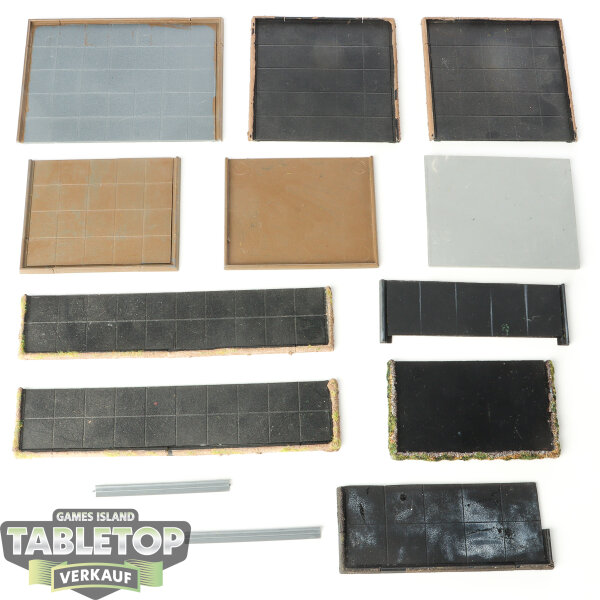 Zubehör - Citadel Modular Movement Trays - teilweise bemalt