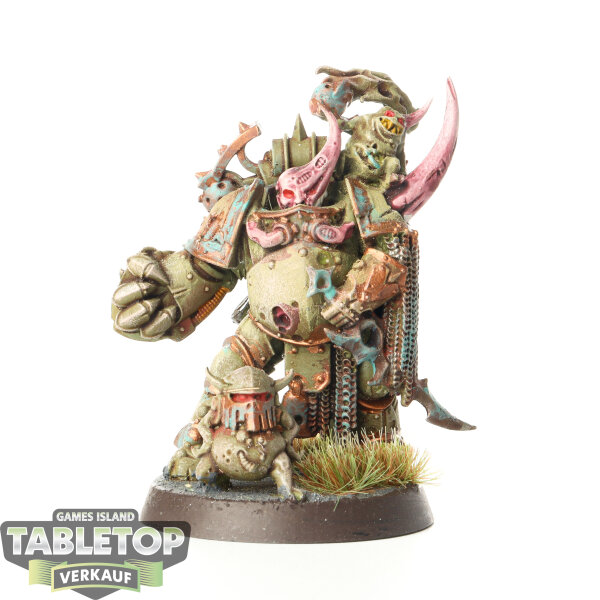 Death Guard - Plague Marine Champion - bemalt