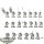 Ossiarch Bonereapers - 20x Mortek Guard - unbemalt