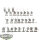 Ossiarch Bonereapers - 25x Mortek Guard - teilweise bemalt
