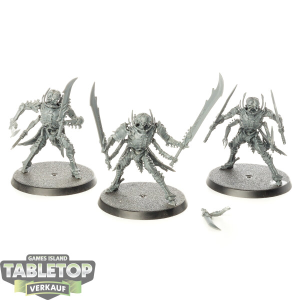 Ossiarch Bonereapers - 3x Necropolis Stalkers - unbemalt