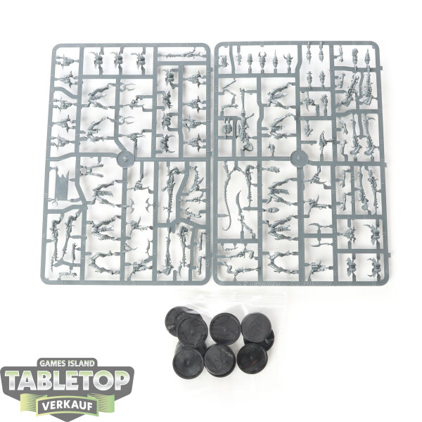 Drukhari - 10 Kabalite Warriors - im Gussrahmen