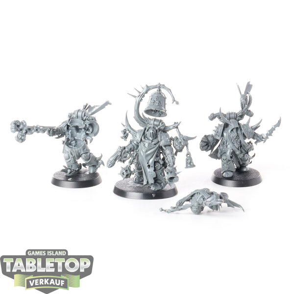 Death Guard - 3 Chosen of Mortarion - unbemalt