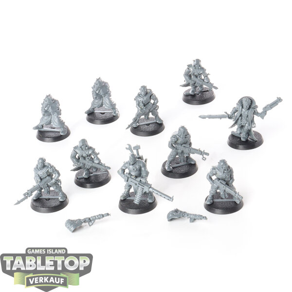 Chaos Space Marines - 10 Chaos Cultists - klassisch - unbemalt