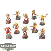 Death Guard - 10 Poxwalkers - bemalt