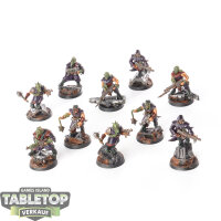 Chaos Space Marines - 10 Chaos Cultists - klassisch - bemalt