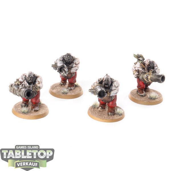 Ogor Mawtribes - 4 Leadbelchers - bemalt