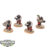 Ogor Mawtribes - 4 Leadbelchers - bemalt