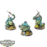 Gloomspite Gitz - 3 Fellwater Troggoths - bemalt