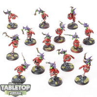 Gloomspite Gitz - 14 Squig Hoppers - teilweise bemalt