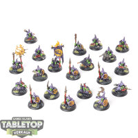 Gloomspite Gitz - 20 Moonclan Stabbas - bemalt