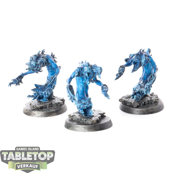 Disciples of Tzeentch - 3x Flamers - teilweise bemalt