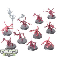 Disciples of Tzeentch - 10x Pink Horrors - teilweise bemalt