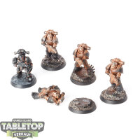 Horus Heresy - 5x MKIII Tactical Squad - teilweise bemalt