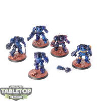 Space Marines - 5x Terminator Squad - teilweise bemalt