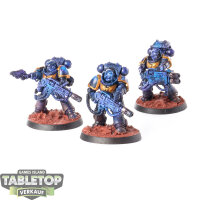 Space Marines - 3x Primaris Eradicators - teilweise bemalt