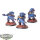 Space Marines - 3x Primaris Eradicators - teilweise bemalt