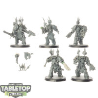 Chaos Space Marines - 5x Chaos Terminator Squad - unbemalt