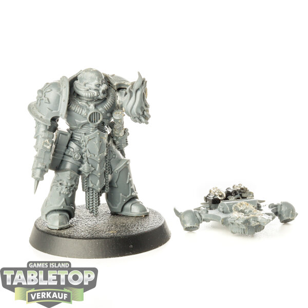 Chaos Space Marines - Chaos Space Marines Sorcerer - Eigenbau - unbemalt
