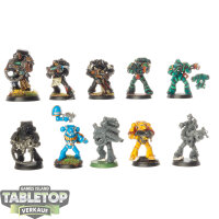 Space Marines - 10x Tactical Squad klassisch - unbemalt